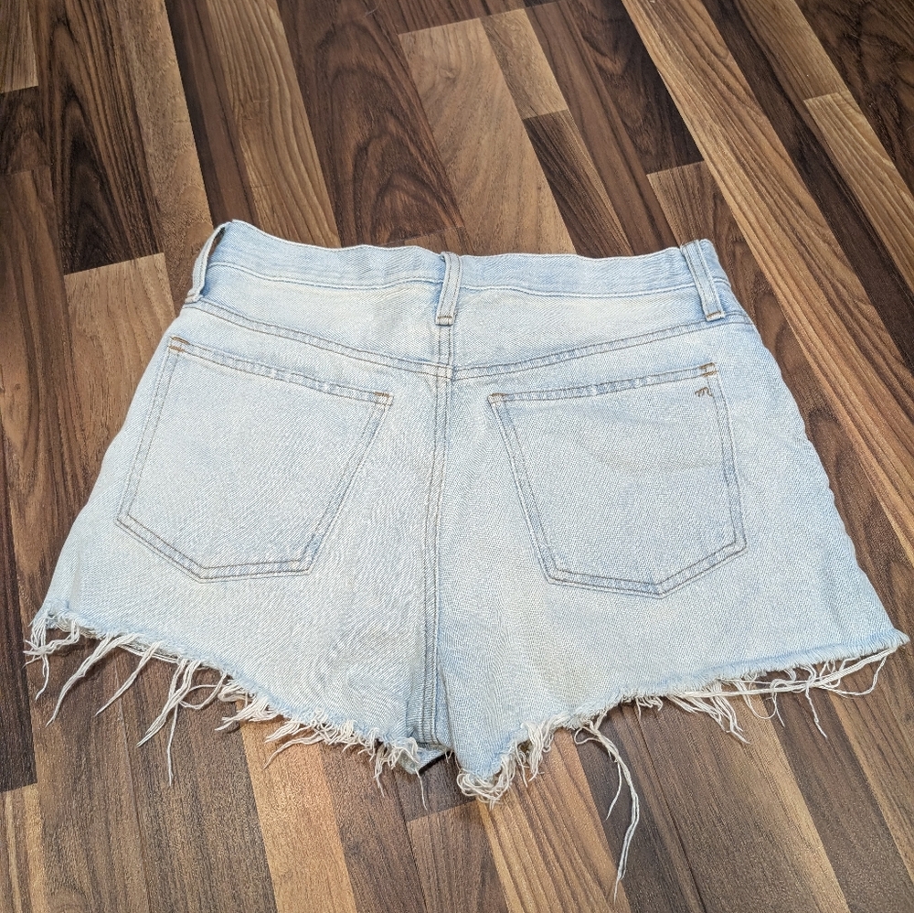 Madewell Light Wash Jean Shorts